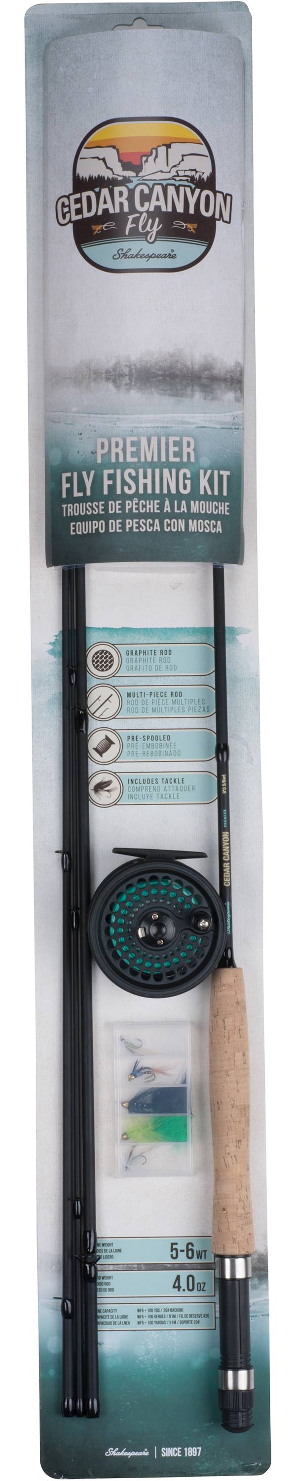 Shakespeare Cedar Canyon Premier Fly Fishing Kit