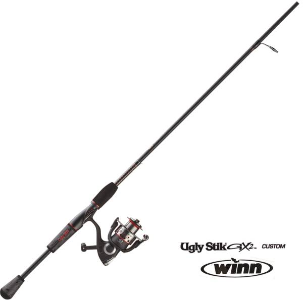 Shakespeare Ugly Stik GX2 Spinning Rod Combo for sale online 