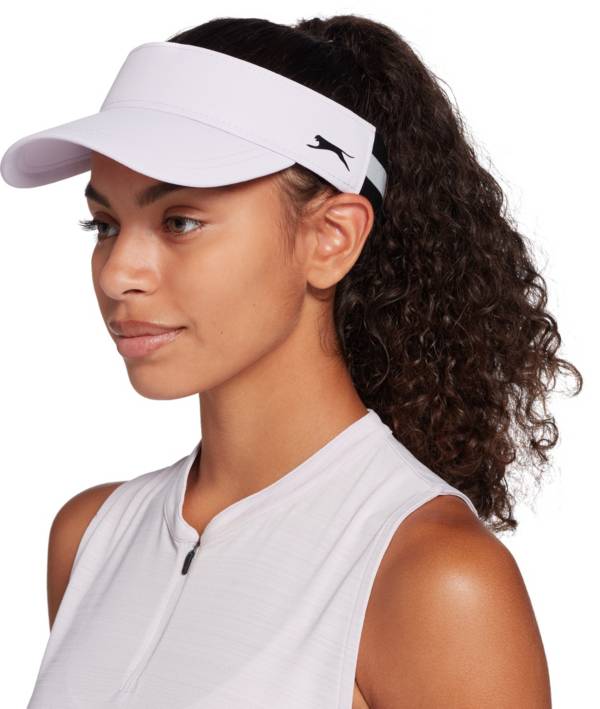 Slazenger Women's Striped Elastic Golf Visor