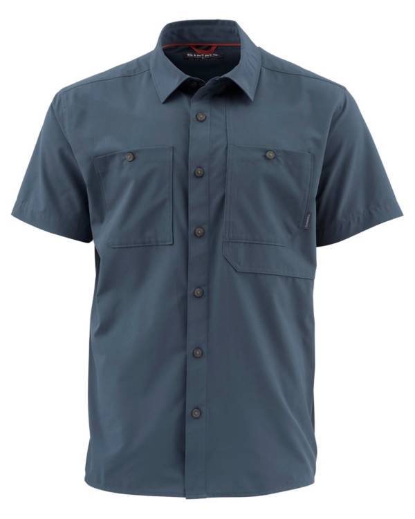 Simms Men's Double Haul Short Sleeve Fishing Shirt