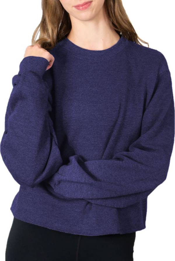 Soffe Women's Cropped Crew Neck Sweatshirt product image