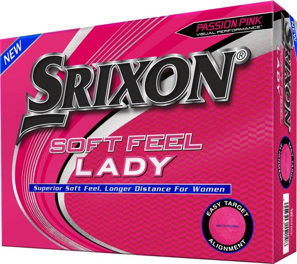 Srixon Soft Feel Lady Passion Pink Golf Balls – 12 Pack