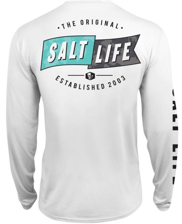 Salt Life Men's Salute Long Sleeve Fishing Shirt product image