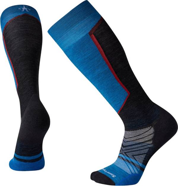 4 Pack Men High Performance Ski Socks With Extra Cushioning EUR: 31-34 Assorted Colours 4 Pairs Assorted Shin Protection UK: 12.5-3.5