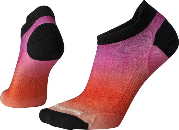 Smartwool Women's PhD Run Ultra Light Ombre Print Micro Socks