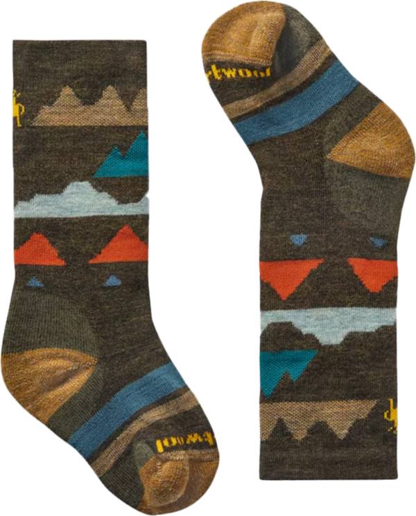 Smartwool Kids' Wintersport Full Cushion Mountain Pattern Over The Calf Socks product image