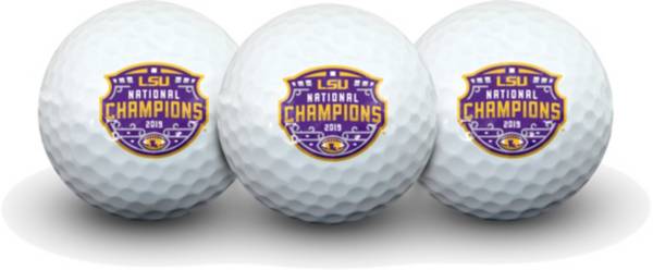 Team Effort LSU National Champions Golf Balls – Pack of 3