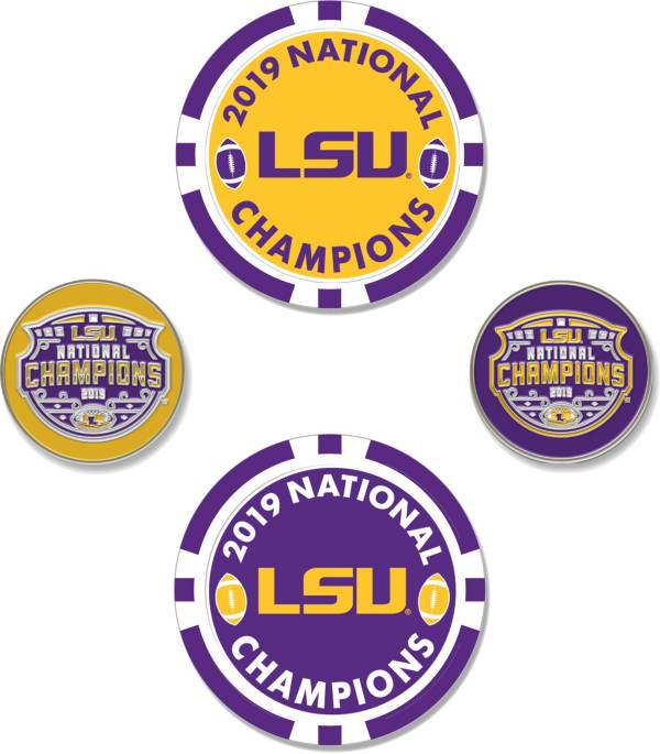 Team Effort LSU National Champions Golf Ball Marker Set