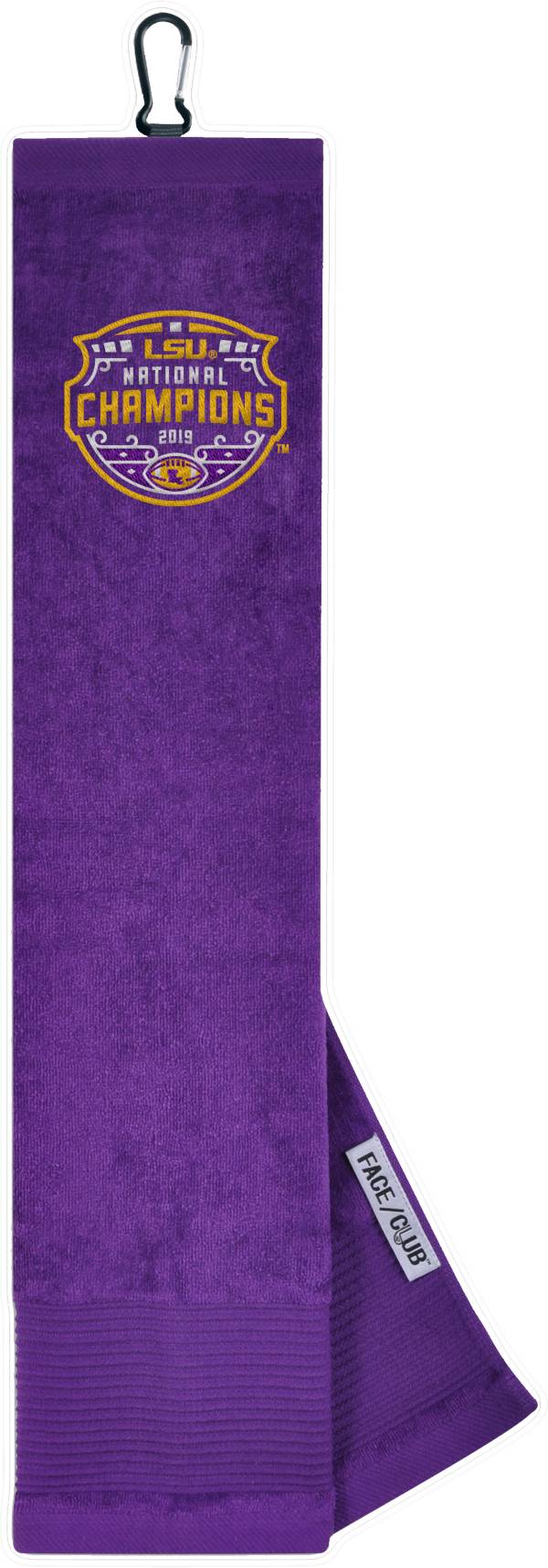 Team Effort LSU National Champions Golf Towel