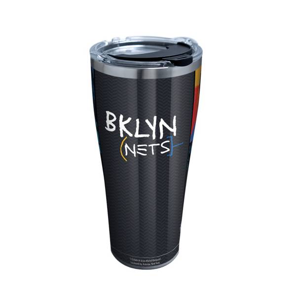 Tervis 2020-21 City Edition Brooklyn Nets 30oz. Stainless Steel Tumbler