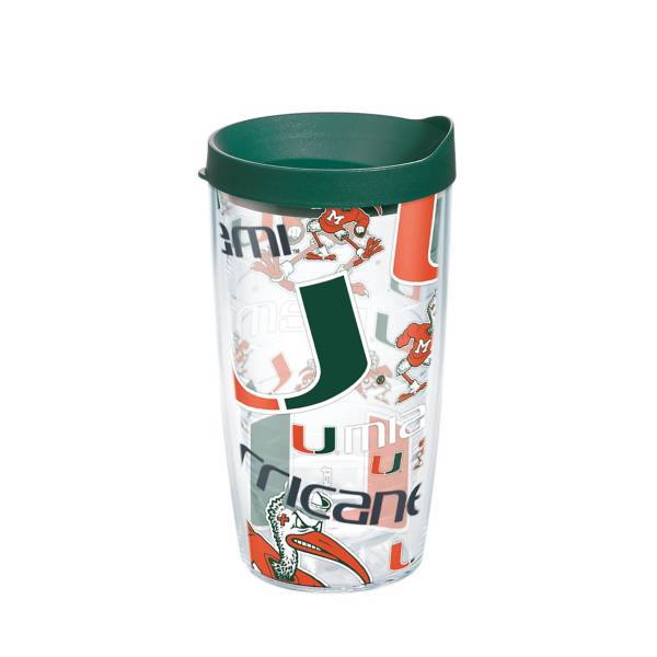 Tervis Miami Hurricanes 16 oz. All Over Tumbler