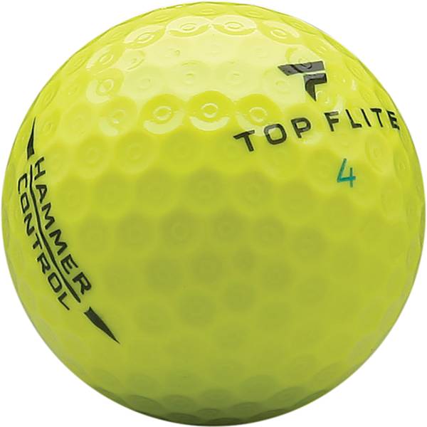 Top Flite 2020 Hammer Control Yellow Golf Balls β 15 Pack | Dick's Sporting Goods Top Flite 2020 Hammer Control Yellow Golf Balls β 15 Pack | Dick's Sporting Goods