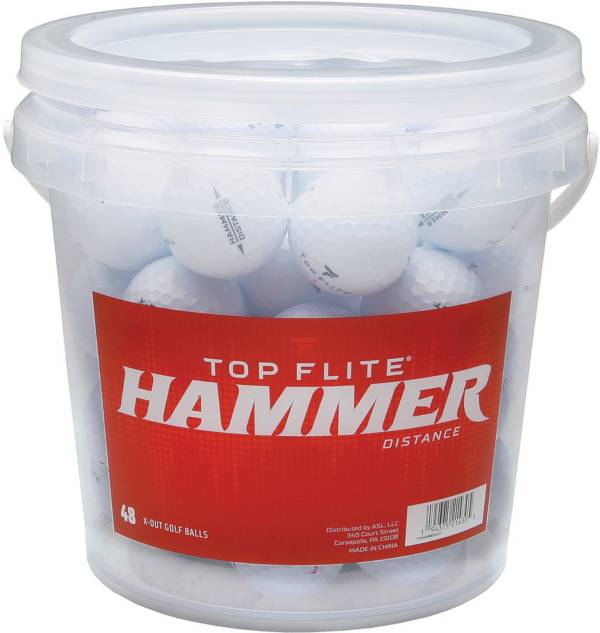 Top Flite Hammer X-Out Golf Balls – 48 Pack product image