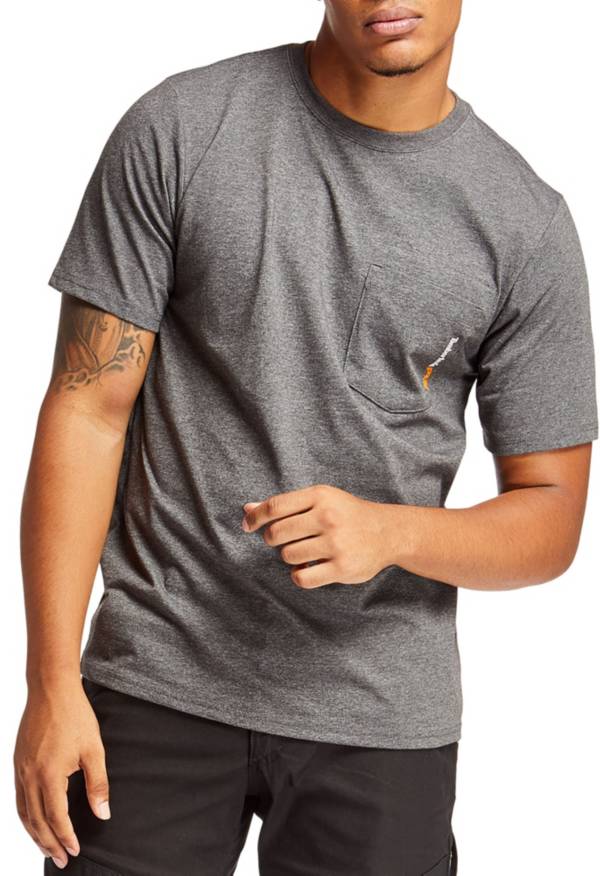 Timberland Men's Base Plate Blended Short Sleeve Pocket T-shirt product image