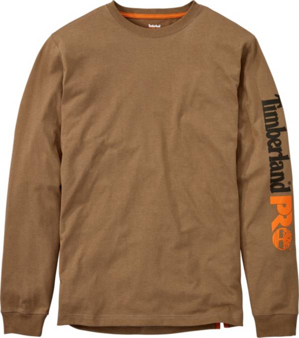 Timberland PRO Men's Logo Sleeve Base Plate Wicking T-Shirt