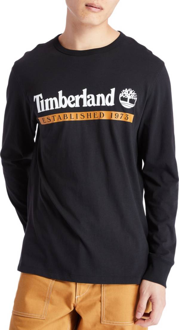 Timberland Men's Established 1973 Long Sleeve T-Shirt