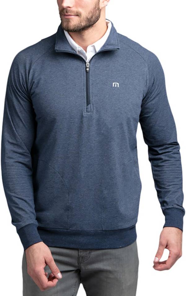 TravisMathew Men's Zachary 1/4 Zip Golf Pullover