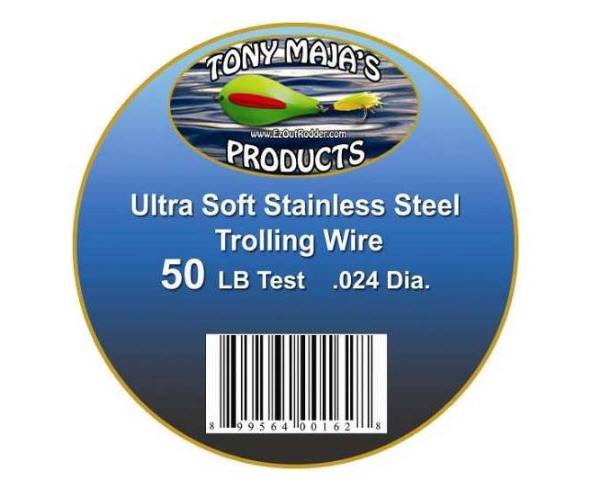 Tony Maja Ultra Soft Stainless Steel Trolling Wire