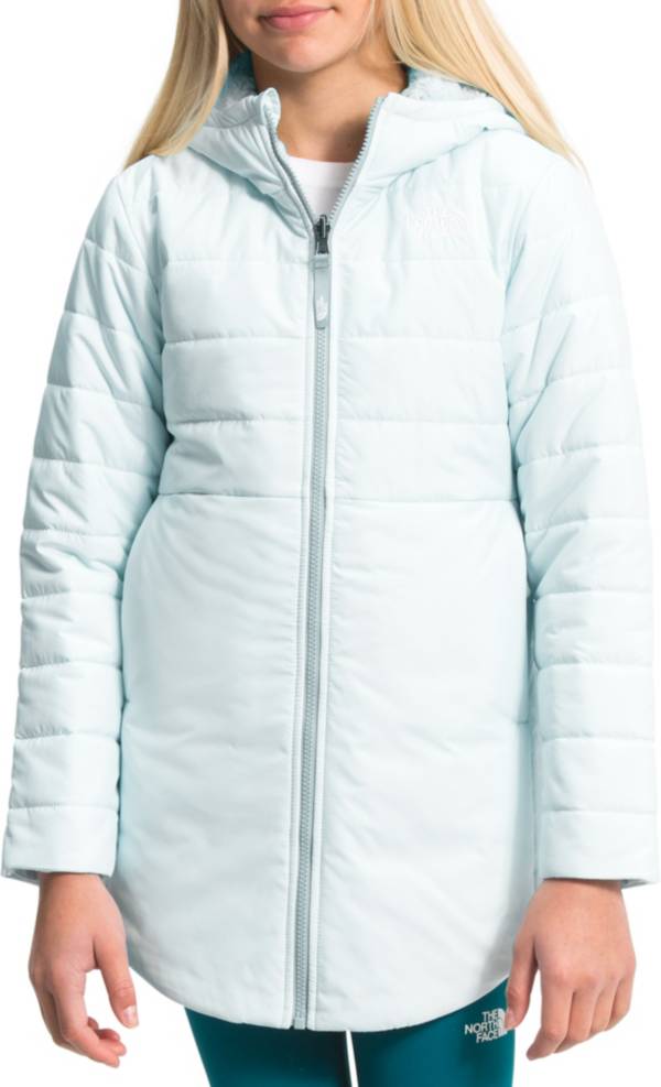 The North Face Girls' Reversible Mossbud Swirl Parka Jacket