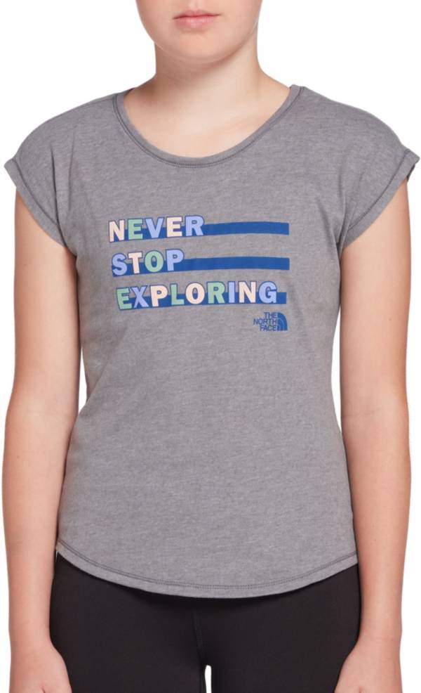 The North Face Girls' Short Sleeve Graphic T-Shirt