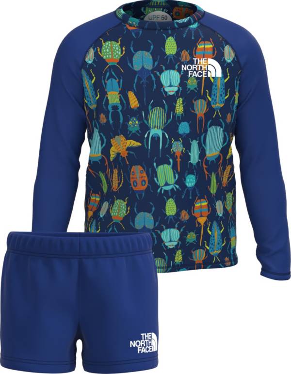 The North Face Toddler Boys' Sun Long Sleeve Shirt and Shorts 2-Piece Set