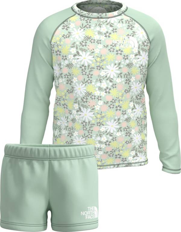 The North Face Toddler Girls' Sun Long Sleeve Shirt and Shorts 2-Piece Set product image