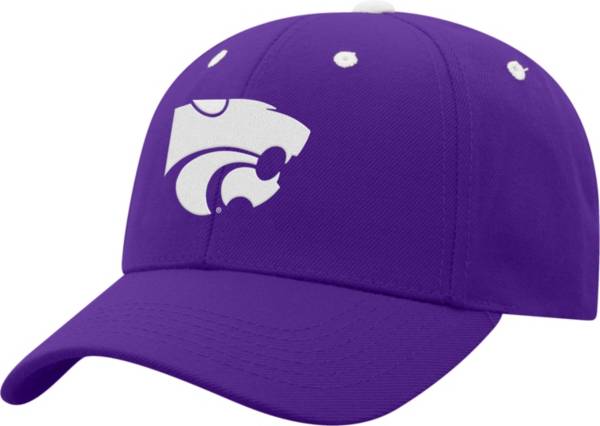 Top of the World Men's Kansas State Wildcats Purple Triple Threat Adjustable Hat