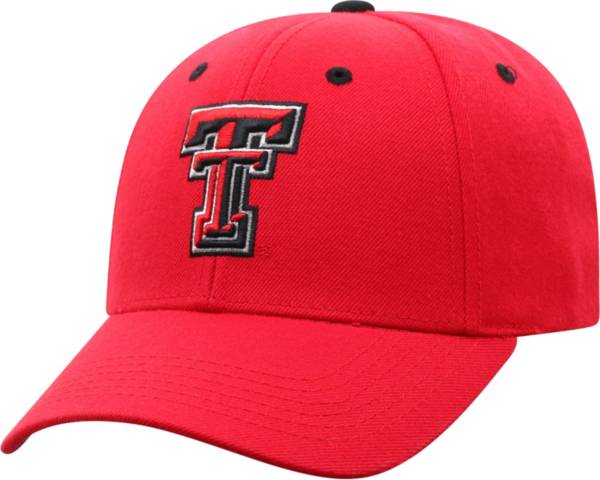 Top of the World Men's Texas Tech Red Raiders Red Triple Conference Adjustable Hat