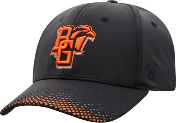 Top of the World Men's Bowling Green Falcons Lumens 1Fit Flex Black Hat