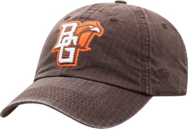 Top of the World Men's Bowling Green Falcons Brown 1 Wave Adjustable Hat