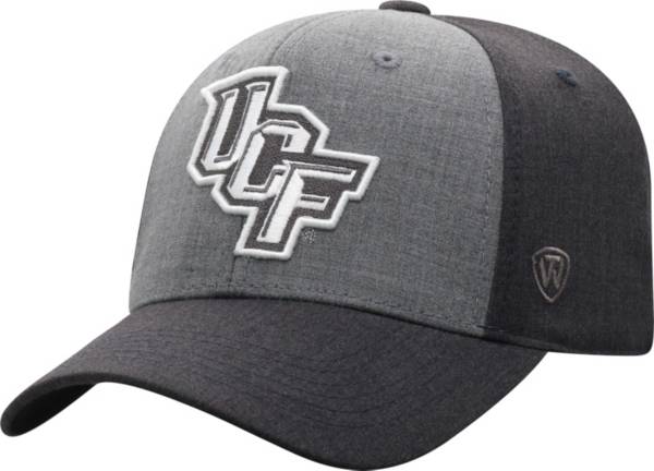 Top of the World Men's UCF Knights Grey Powertrip 1Fit Flex Hat