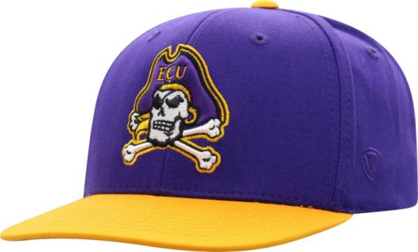 Top of the World Youth East Carolina Pirates Purple Maverick Adjustable Hat