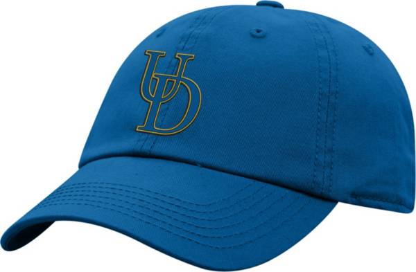 Top of the World Men's Delaware Fightin' Blue Hens Blue Crew Washed Cotton Adjustable Hat