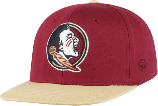 Top of the World Youth Florida State Seminoles Garnet Maverick Adjustable Hat