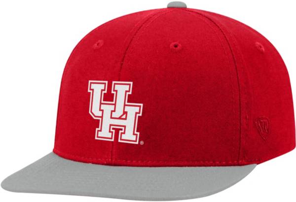 Top of the World Youth Houston Cougars Red Maverick Adjustable Hat