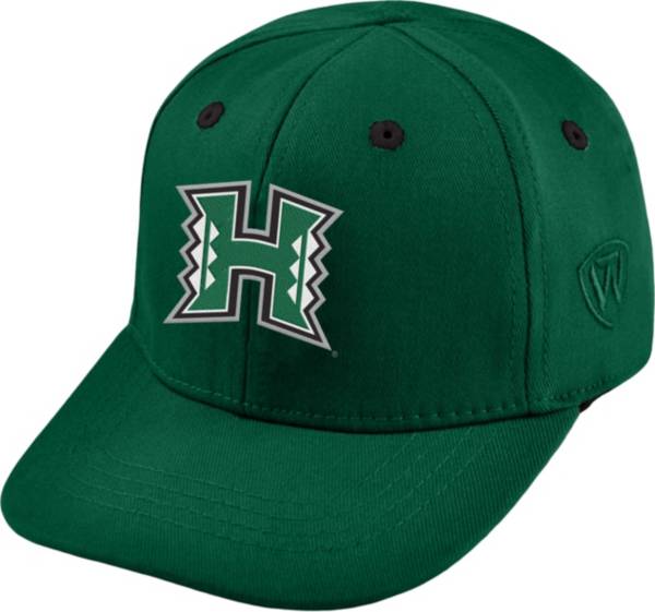 Top of the World Infant Hawai'i Warriors Green The Cub Fitted Hat