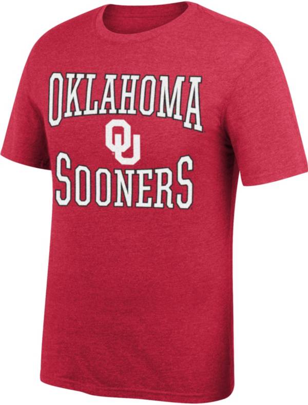 Top of the World Men's Oklahoma Sooners Staple Crimson T-Shirt