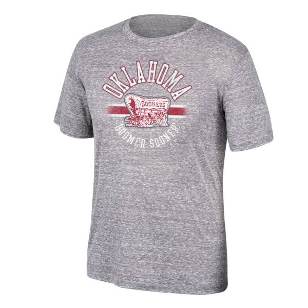 Top of the World Men's Oklahoma Sooners Heritage Throwback Grey T-Shirt product image