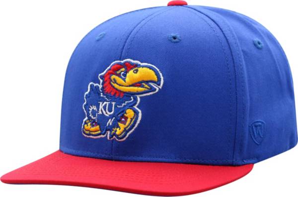 Top of the World Youth Kansas Jayhawks Blue Maverick Adjustable Hat product image