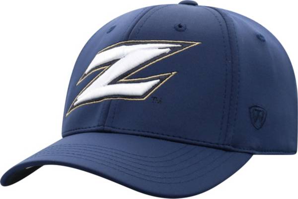 Top of the World Men's Akron Zips Navy Phenom 1Fit Flex Hat