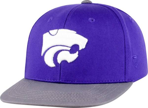 Top of the World Youth Kansas State Wildcats Purple Maverick Adjustable Hat