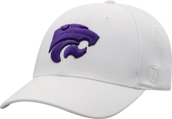 Top of the World Men's Kansas State Wildcats Premium 1Fit Flex White Hat