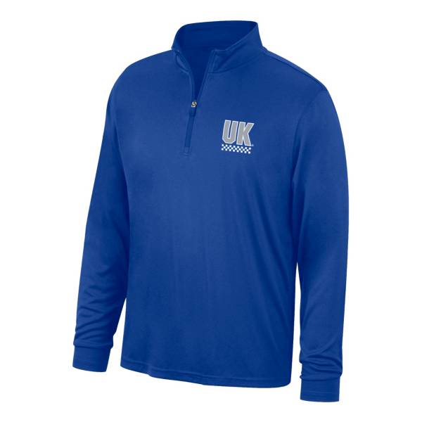 Top of the World Men's Kentucky Wildcats Turbine Blue Quarter-Zip Shirt