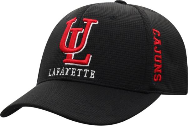 Top of the World Men's Louisiana-Lafayette Ragin' Cajuns Booster Plus 1Fit Flex Black Hat