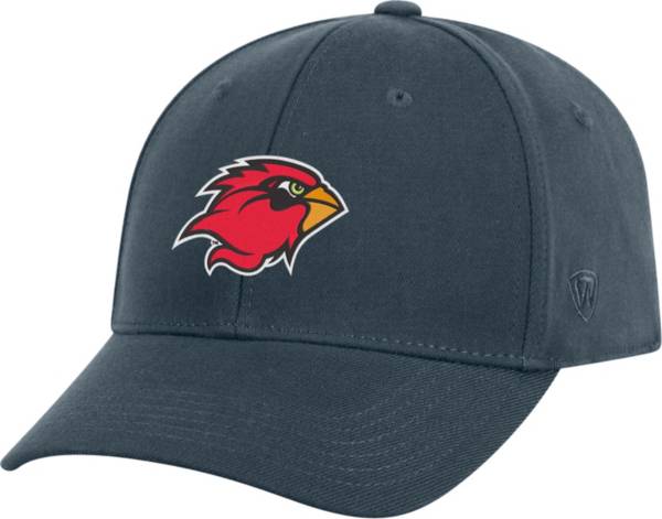 Top of the World Men's Lamar Cardinals Grey Premium 1Fit Flex Hat