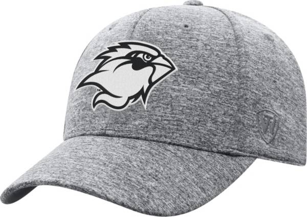 Top of the World Men's Lamar Cardinals Grey Steam 1Fit Flex Hat