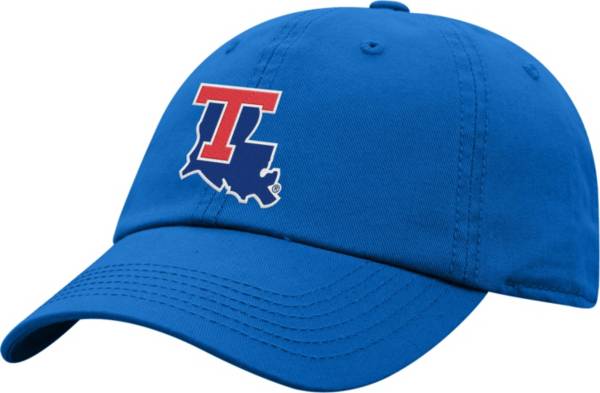 Top of the World Men's Louisiana Tech Bulldogs Red Crew Washed Cotton Adjustable Hat