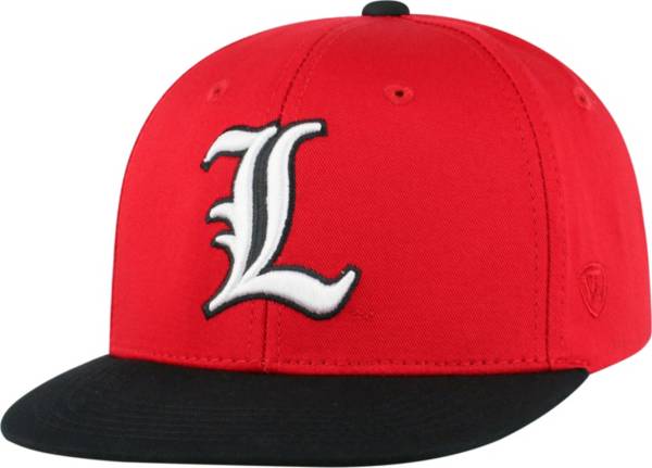 Top of the World Youth Louisville Cardinals Maverick Adjustable Cardinal Red Hat