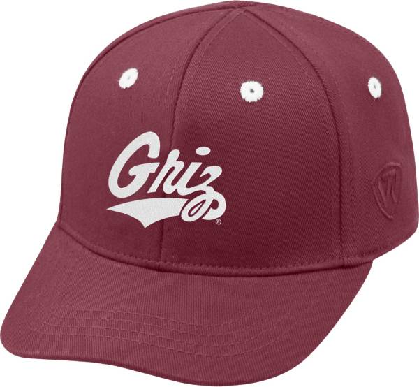 Top of the World Infant Montana Grizzlies Maroon The Cub Fitted Hat