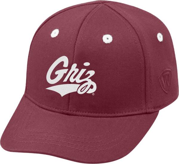 Top of the World Infant Montana Grizzlies Maroon The Cub Fitted Hat